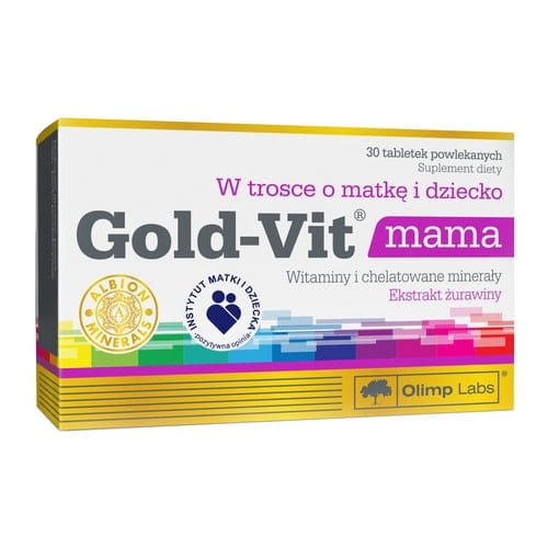 Gold- Vit Mother - 30 tablets - For The Health Of Mothers And Children