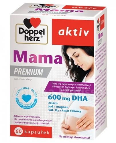 DOPPELHERZ AKTIV MOM PREMIUM - 60 capsules