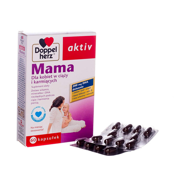 Dietary Supplement Doppelherz Aktiv Mom 60caps