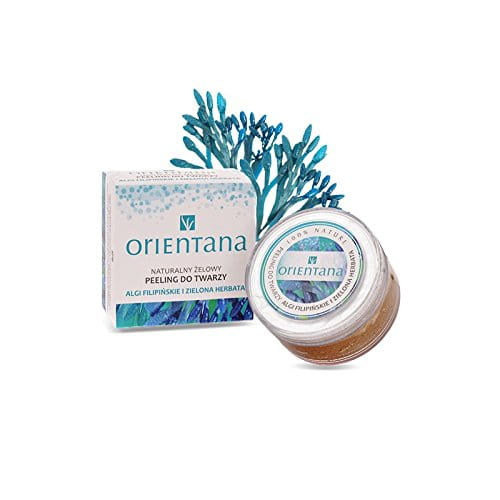 Orientana Natural Gel Face Scrub PHILIPPINE SEAWEED And GREEN TEA