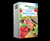 HERBAPOL - GOOD MOOD FIX TEA - 20 sachets - is recommended to people who are overworked, in rush and sad
