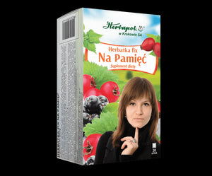 HERBAPOL - MEMORY SUPPORT TEA FIX - 20 sachets