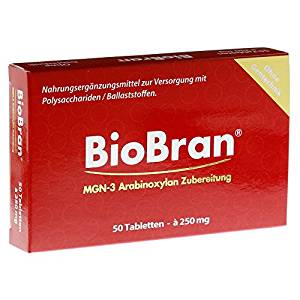 Biobran MGN3 250mg, Bi.Bran MGN3 250mg - 50 Tablets