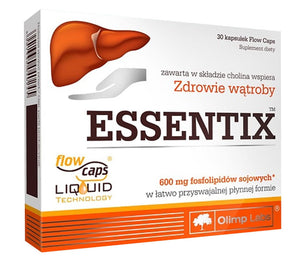 ESSENTIX - 30 tablets - helps maintain the proper functioning of the liver and is involved in the metabolism of fats - OLIMP