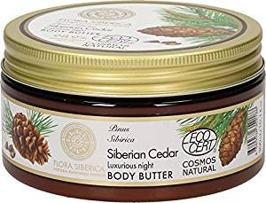 FLORA SIBERICA SIBERIAN CEDAR Natural Nourishing Body Butter For The Night - 300 ml