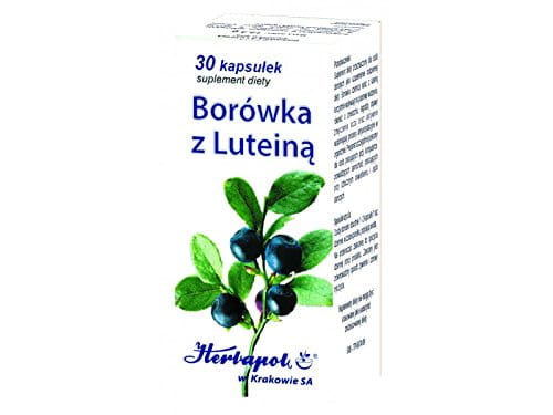 Herbapol - BILBERRY WITH LUTEIN - 30 capsules