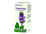 Herbapol LUCERNE - 30 capsules - This preparation aids vitality of the organism, ads vital forces, physical efficiency and ameliorate sleeping