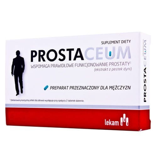 PROSTACEUM - 60 tablets - Product for men. Helps to keep correct functioning of prostate, regulates urinary process