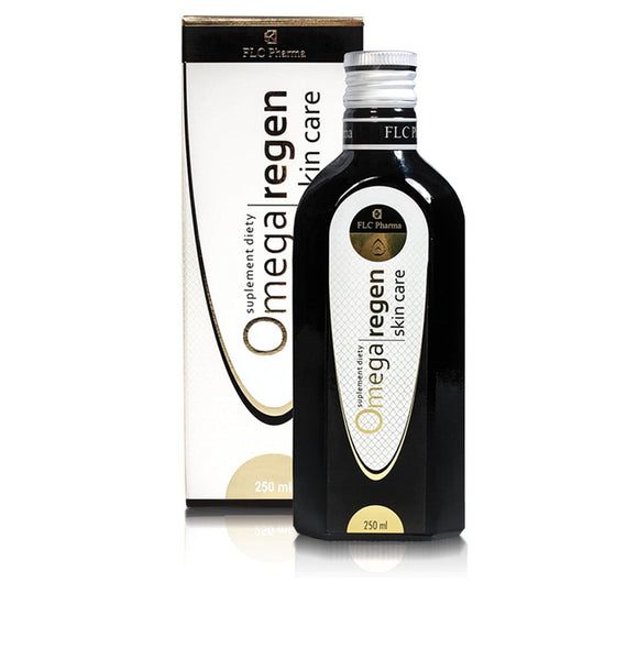 OMEGAREGEN SKIN CARE - 250 ml - a beautiful skin with the patent for health - is a specialist support for your skin recovery - Omega 3-6-9, Vitamin A, D and E, Coenzyme Q10