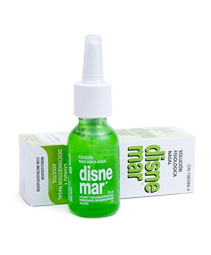 DISNEMAR SPRAY FOR ADULTS -25 ml - 250 dosage - Indications: dry nasal mucosa caused by: air conditioning (aircraft, office, car), central heating, smoke and allergic conditions (colds, rhinitis, sinusitis) nasal septum deviation, chronic catarrhal and...