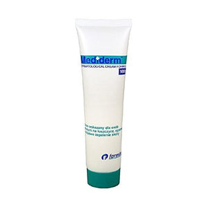 MEDIDERM cream - 100 g - is a special cream designed for the care of diseased skin psoriasis, eczema and atopic dermatitis. The cream soothes itching and bake at alleviating irritation, as well as long protection against the influence of irritants.