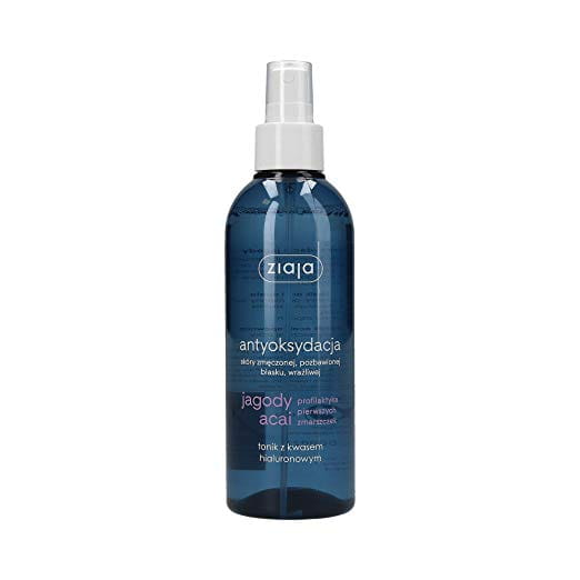 ZIAJA ACAI BERRY CLEANSING MOISTURIZING TONER WITH HYALURONIC ACID 200ml