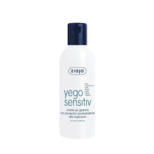 ZIAJA Yego Sensitiv Aftershave For Men Alcohol Free 200 ml