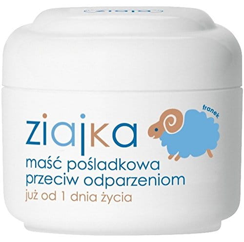 ZIAJA BABY - NAPPY CREAM DIAPER RASH OINTMENT AGAINST BURN FOR NEWBORNS AND BABIES - 50ml