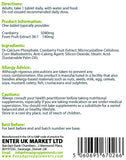 FIVE A DAY SUPPLEMENTS Cranberry 5040 mg 90 Tablets - Supports Healthy Bladder And Urinary Function - Suitable for Vegetarians and Vegans
