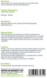 FIVE A DAY SUPPLEMENTS Moringa 500mg - 120 Capsules - Superfood, Rich in Essential Vitamins, Minerals and Amino Acids - Suitable for Vegetarians and Vegans