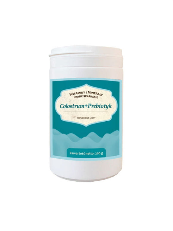 Colostrum + Prebiotic 200 grams - powder - Franciscan Herbs - Franciscan Monks - Traditional Old Herbal Recipe