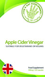 FIVE A DAY SUPPLEMENTS Apple Cider Vinegar Supplement (500mg) - 120 Capsules -  Suitable for Vegetarian and Vegans