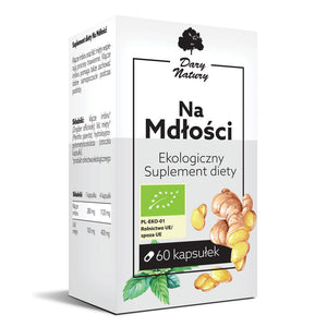DARY NATURY - For Nausea - 60 capsules - ECO
