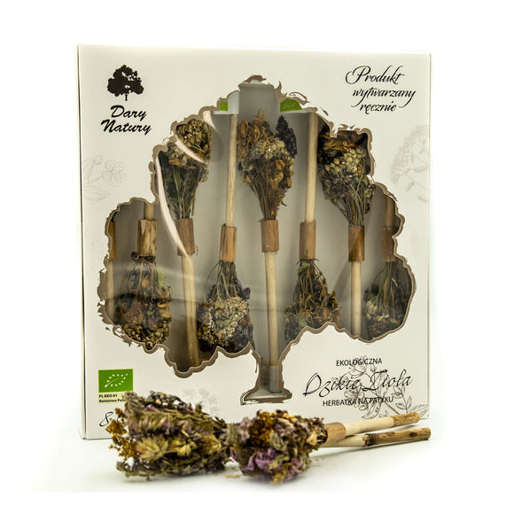 DARY NATURY - Wild Herbs  - Tea on a stick 8 PCS - Organic