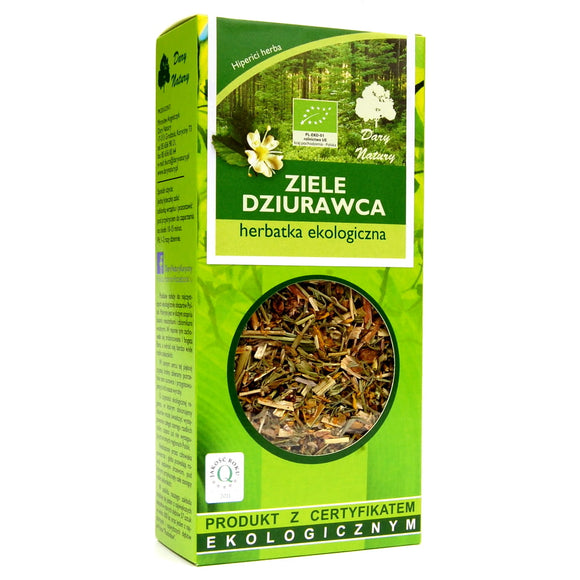 DARY NATURY - Organic Tea - St. John's wort 50 Grams - ORGANIC