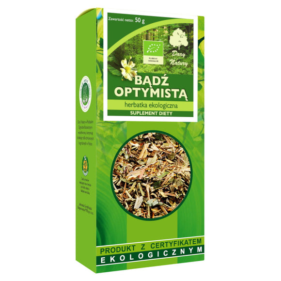 DARY NATURY - Organic Tea - Be An Optimist - 50 Grams - ORGANIC