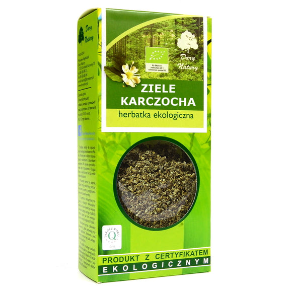 DARY NATURY - Organic Tea - Artichoke - 50 Grams ORGANIC