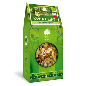 DARY NATURY Organic Tea - Linden Flower - 30 Grams ORGANIC