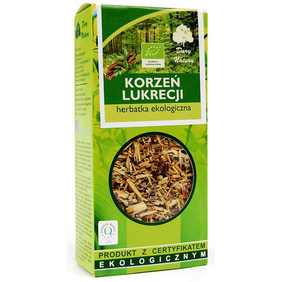 DARY NATURY - Organic Tea - Licorice Root - 50 Grams ORGANIC