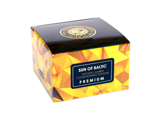 Conditioning Natural Amber Powder - Sun Of Baltic Powder - PREMIUM - 20 Grams
