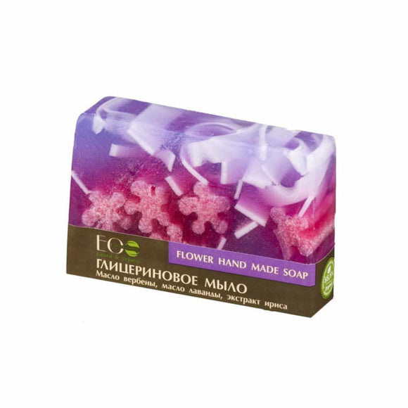 ECOLAB - Glycerine Flower Soap - 130g - Hand Made Soap