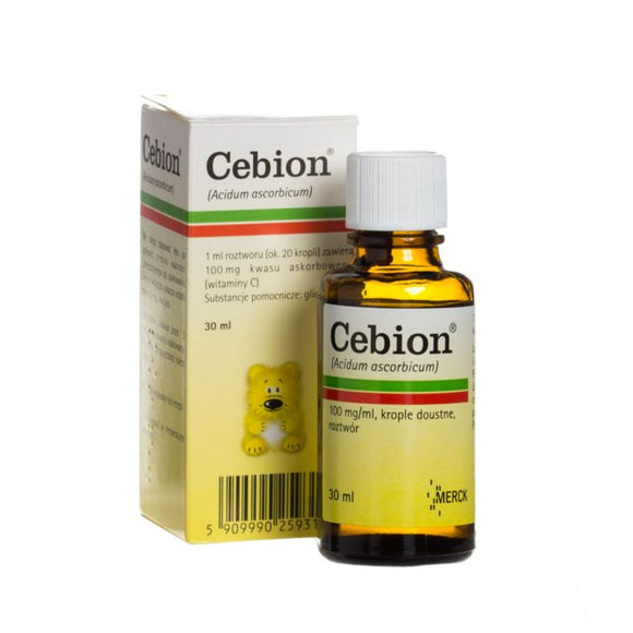 Cebion 30ml / 1.01oz is Vitamin C in Drops for Children