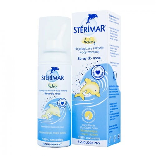 Sterimar Baby - Spray Isotonic Nasal Seawater Solution - 100ml - 100% NATURAL