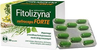 FITOLIZYNA NEFROCAPS FORTE 30 capsules - dietary supplement, 7 is a unique combination of concentrated herbal extracts for support the proper functioning of the kidneys and the urinany tract.