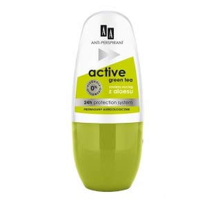 AA DEO ANTI-PERSPIRANT - Active Green Tea - roll on - 50 ml