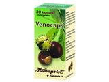 VENOCAPS - 30 capsules - The preparation is recommended as a diet supplement especially for persons with varicose veins and haemorhoids