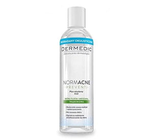 DERMEDIC - NORMACNE - PREVENTI - Micellar water H2O 200 ml - Hypoallergenic