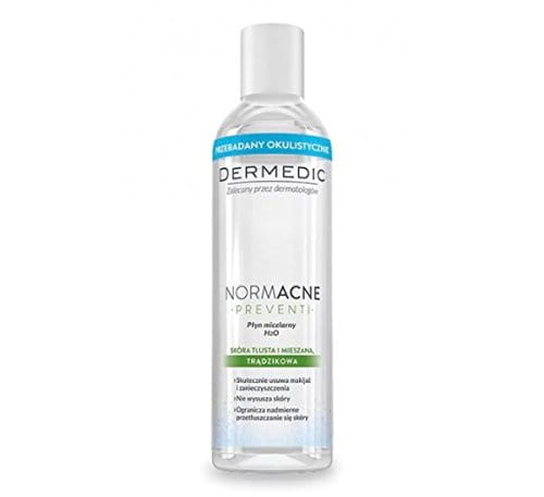DERMEDIC - NORMACNE - PREVENTI - Micellar water H2O 200 ml - Hypoallergenic