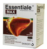 Essentiale MAX 30 CAPS - Double Strength 600 mg for Liver