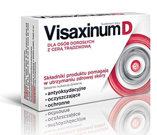 VISAXINUM D - 30 tablets - for adult care from within the health and normal appearance of the skin, support the purification of the body. Additionally, to help maintain normal blood glucose levels, support liver health and helps maintain a good mood.