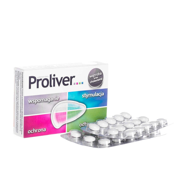 PROLIVER 30 tabl. AFLOFARM stimulate and protect the liver