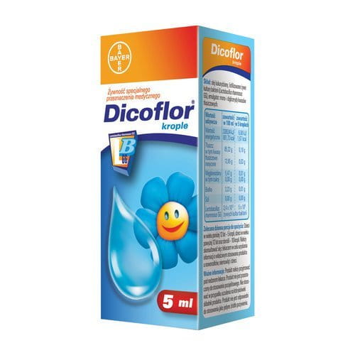 Dicoflor drops for infants and children - 5 ml