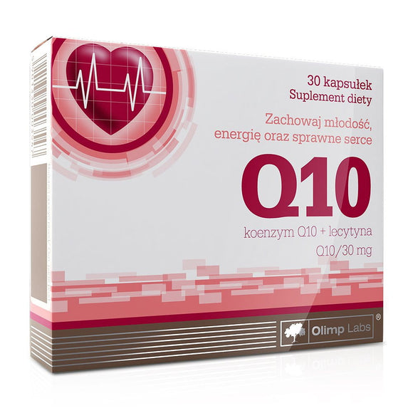 Coenzyme Q10 30 Mg of Coenzyme Q10 and 20 Mg of Lecithin