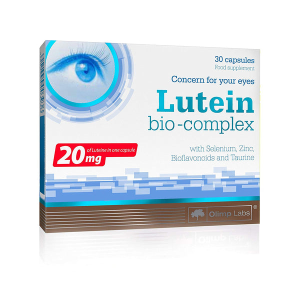 LUTEINA BIO-COMPLEX 30 CAPSULES OLIMP LABS CARING ABOUT YOUR EYES