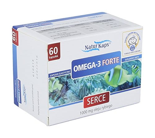Omega-3 Forte Naturkaps -60 capsules - Used as an adjunct to diet low in fish oils, in patients with an increased risk of the emergence of diseases of the cardiovascular system, especially further smokers and exposed to stress.