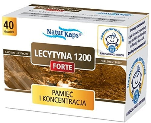 LECITHIN Forte 1200 Naturkaps - 40 capsules