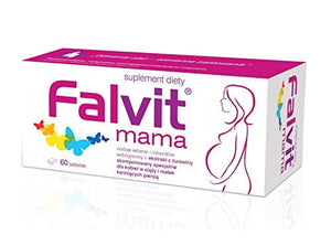 FALVIT MAMA - 60 capsules - Supplementing mineral deficiency in pregnant women and breast-feeding.