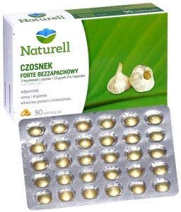 Garlic Forte - 90 capsules - odourless garlic extract enriched with vitamin D. Garlic and Vitamin D help in the proper functioning of the immune system