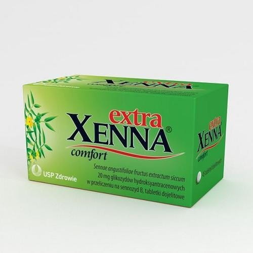 Xenna Extra Comfort - 45 tablets - The preparation of vegetable laxative action