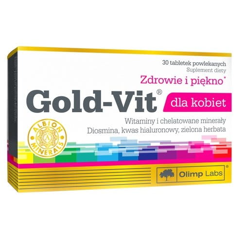 Gold-Vit Vitamins and Minerals For Women 30caps OLIMP